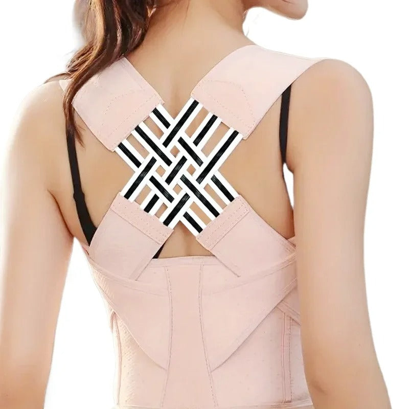 Cross Mesh Back Posture Corrector