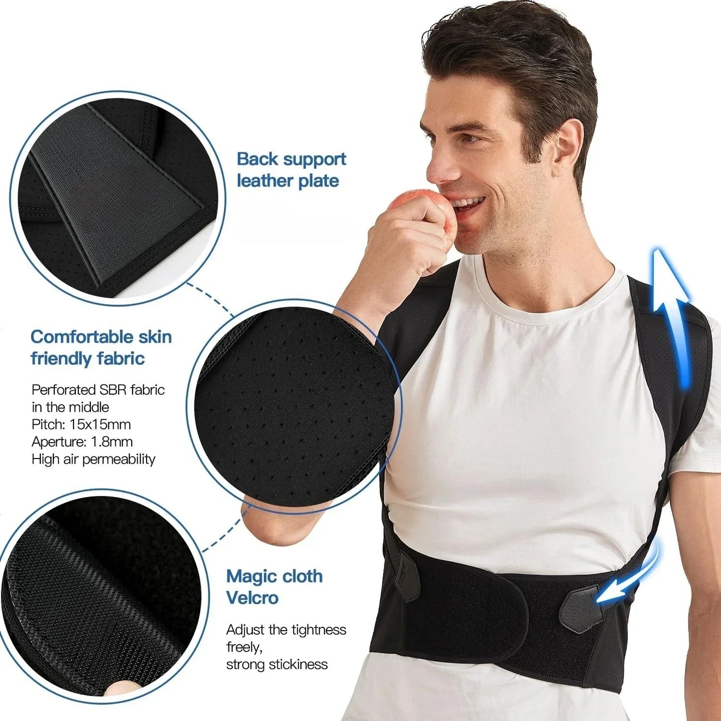 Cross Mesh Back Posture Corrector