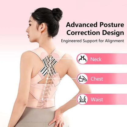 Cross Mesh Back Posture Corrector