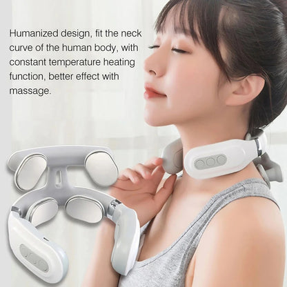 4-head Cervical Neck Massager