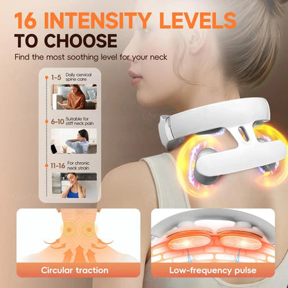 4-head Cervical Neck Massager
