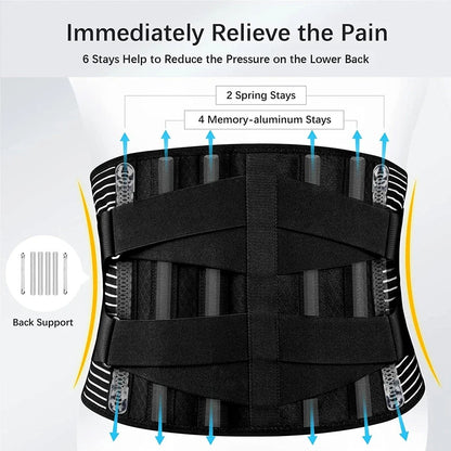 Lumbar Support Back Brace