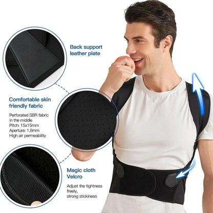 Cross Mesh Back Posture Corrector